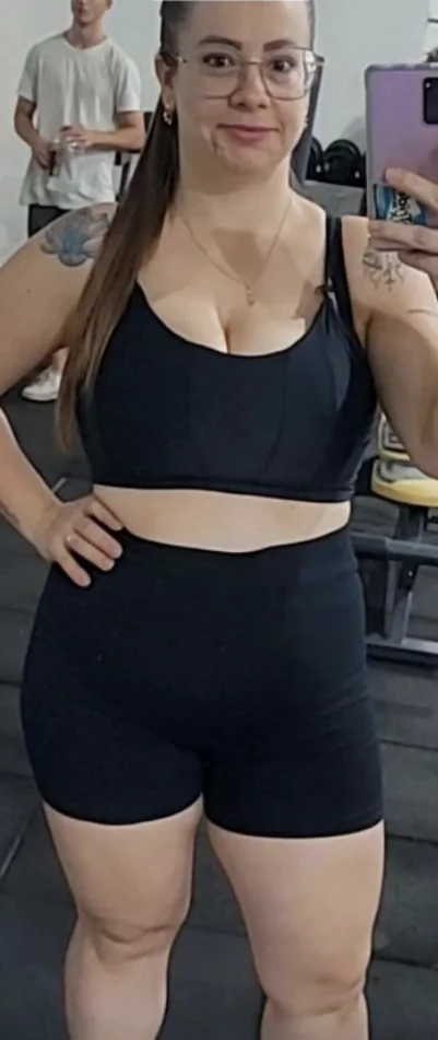 Rafaela Calesco antes